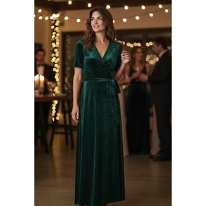 Baltic Born Emerald Green Maxi Dress